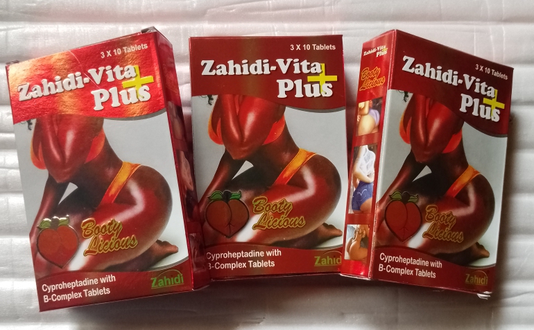 Zahidi Viita Plus Bootylicious Butt Enlargement Tablet